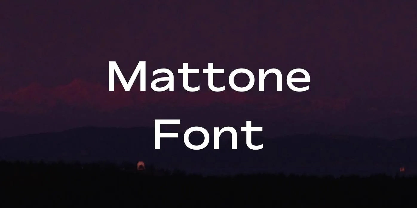 Mattone Font Free Download