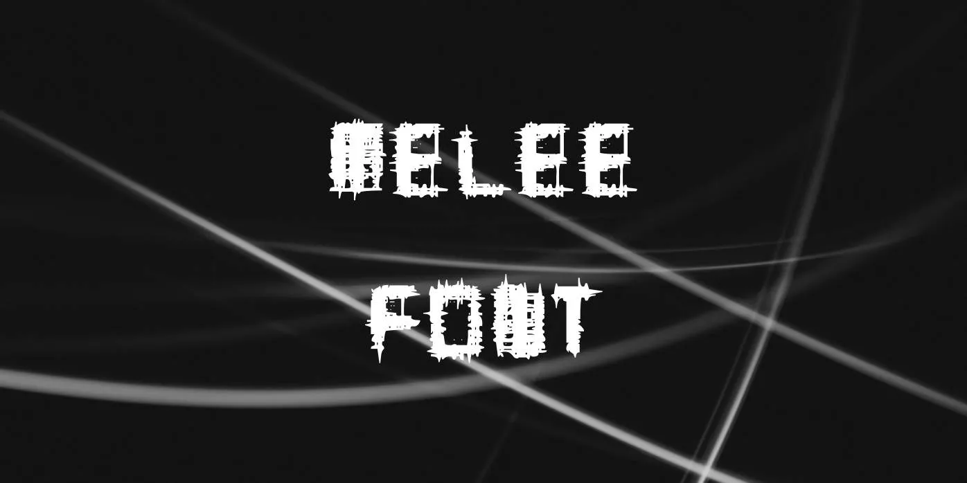 Melee Font Free Download