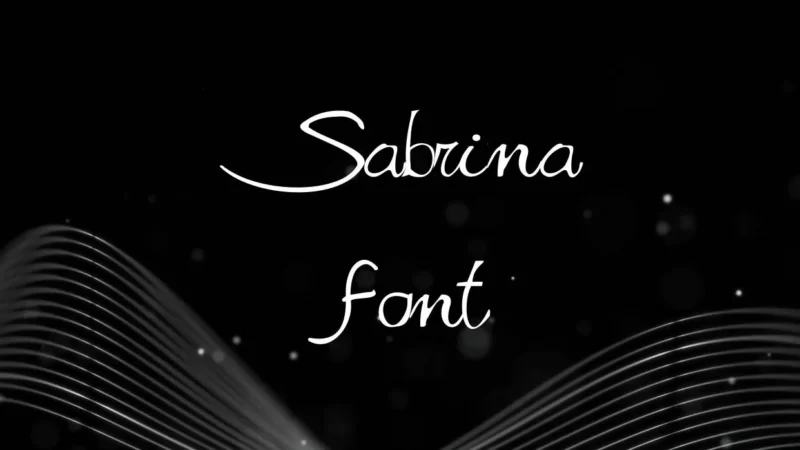 Sabrina Font Free Download