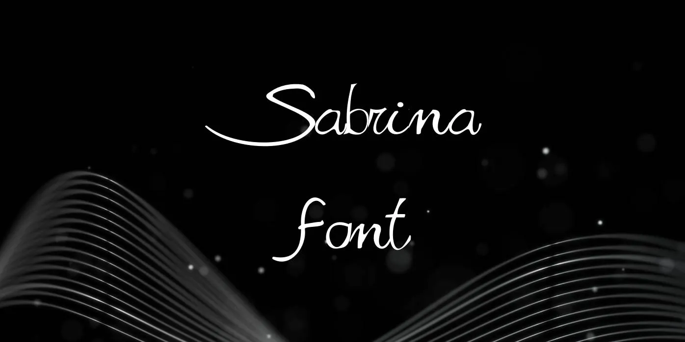 Sabrina Font Free Download