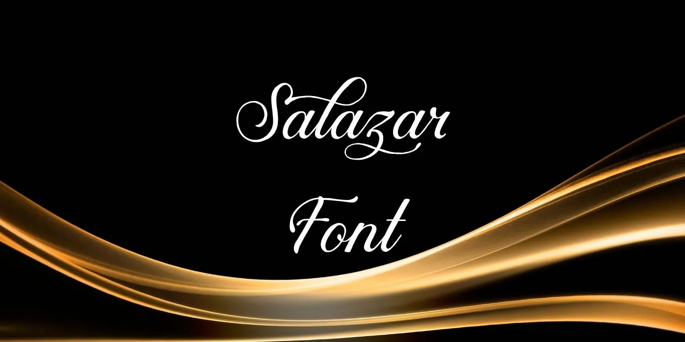 Salazar Font Free Download