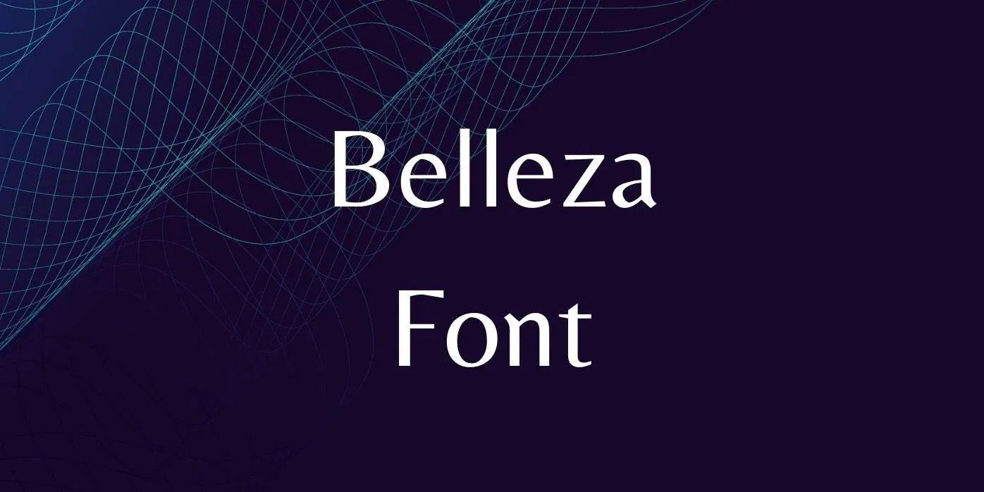 Belleza Font Free Download