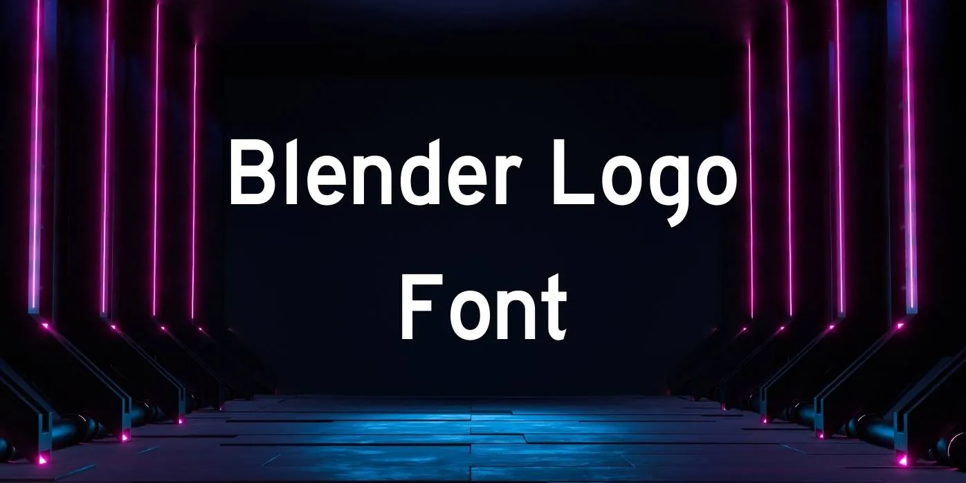 Blender Logo Font Free Download