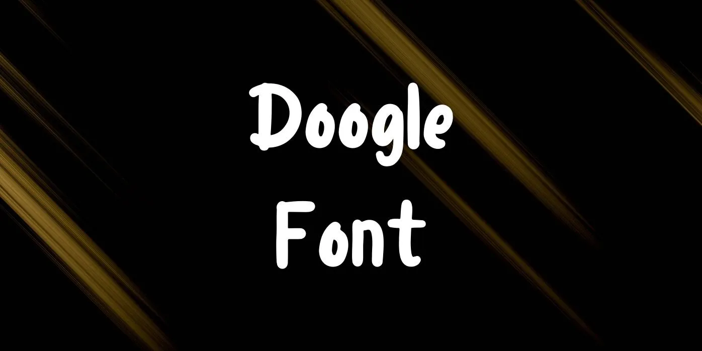 Doogle Font Free Download