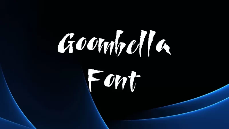 Goombella Font Free Download