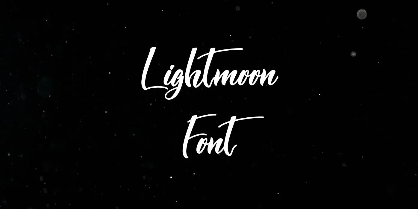 Lightmoon Font Free Download