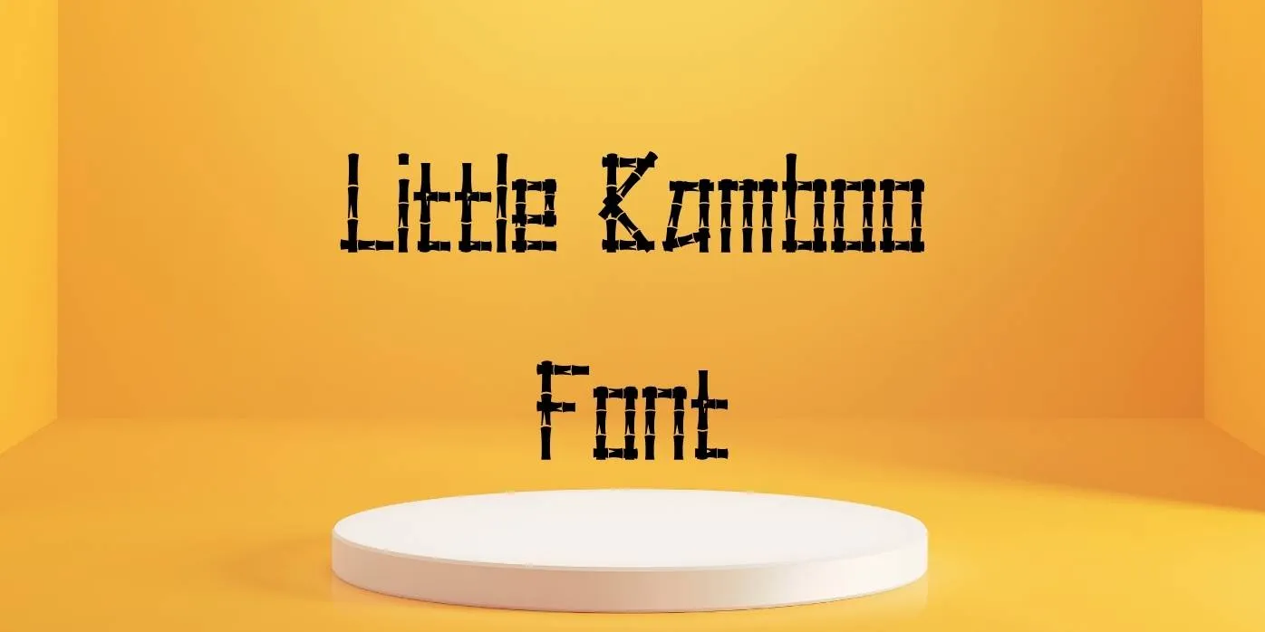 Little Bamboo Font Free Download