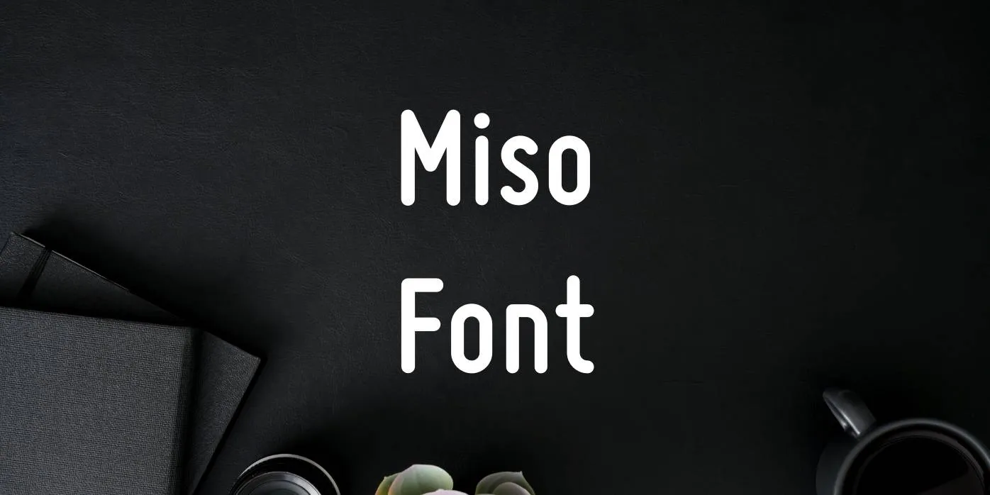 Miso Font Free Download