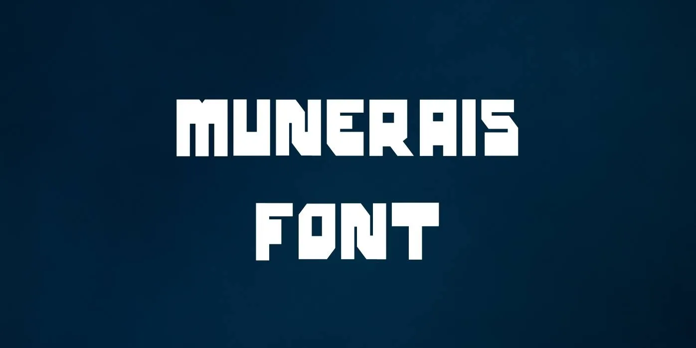 Munerais Font Free Download