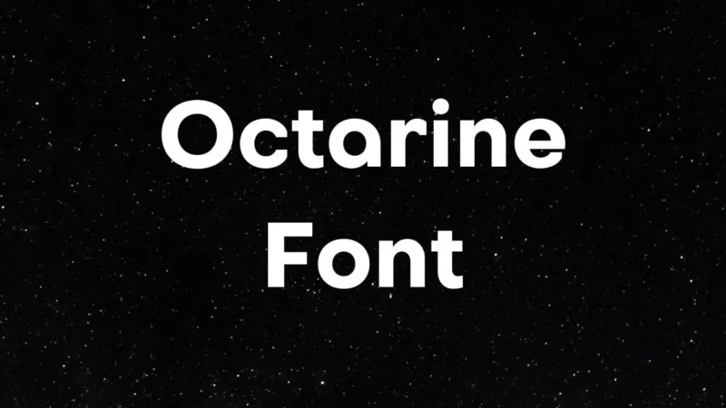 Octarine Font Free Download