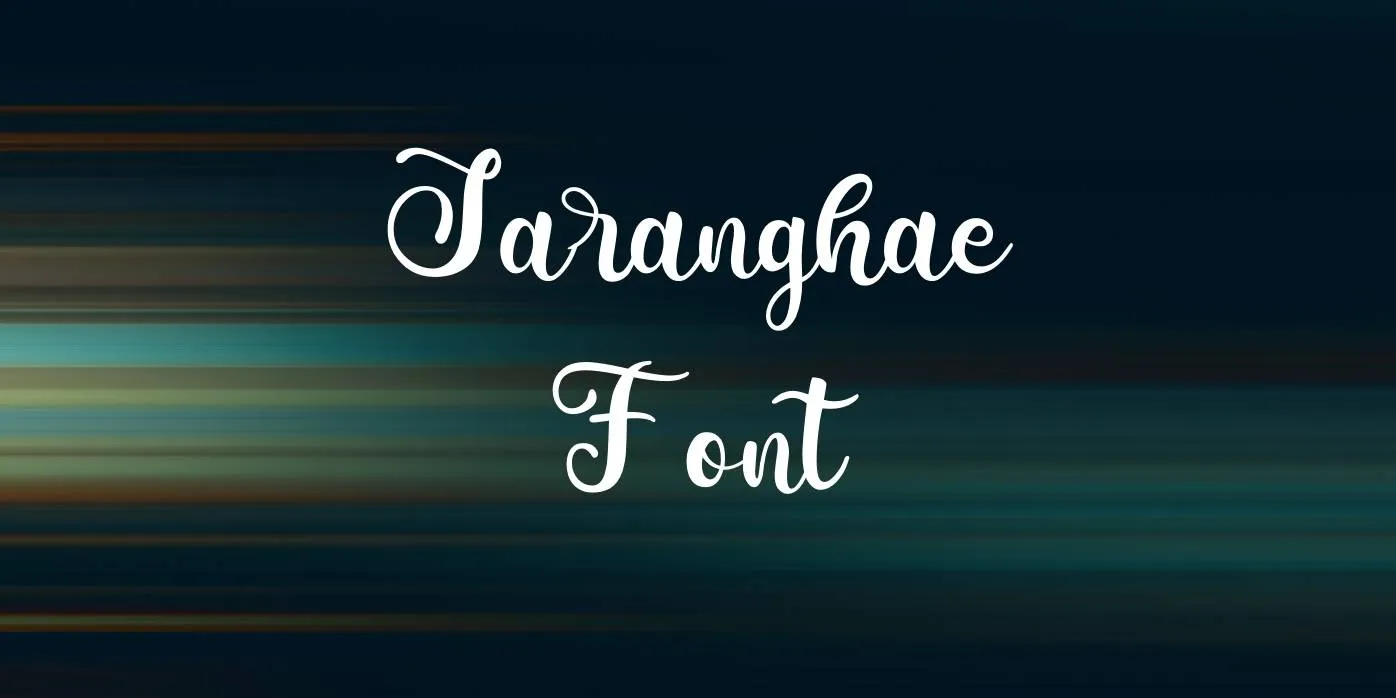 Saranghae Font Free Download