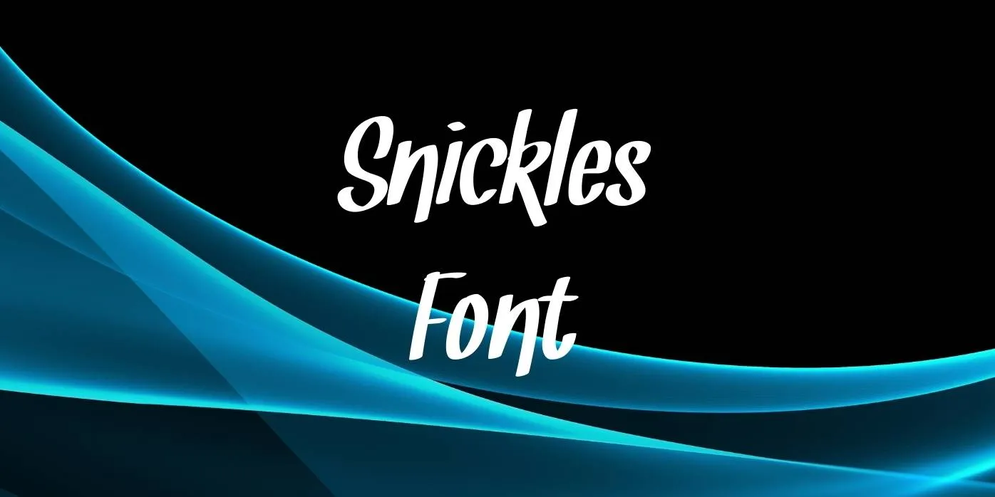 Snickles Font Free Download