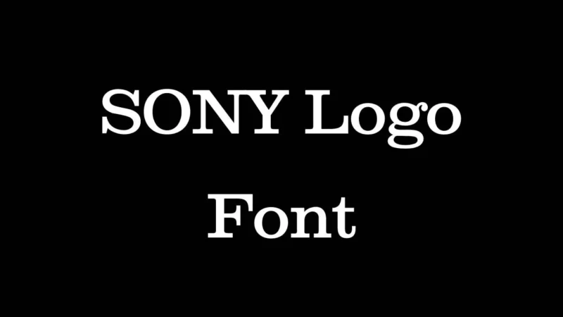 Sony Logo Font Free Download