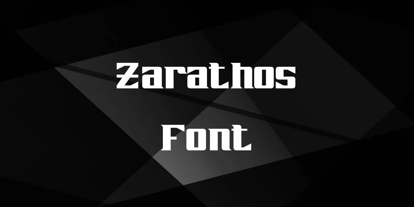 Zarathos Font Free Download