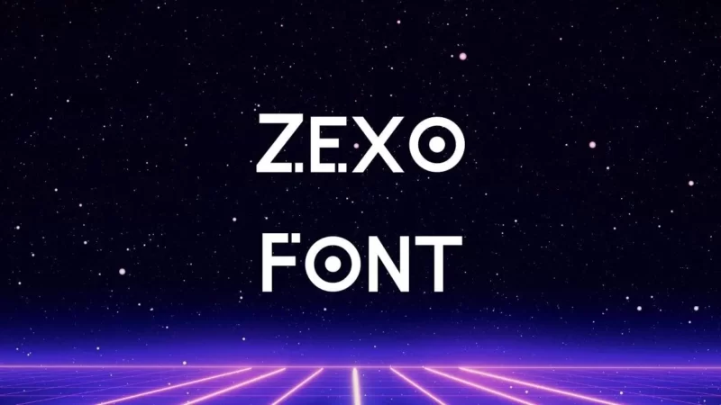 Zexo Font Free Download