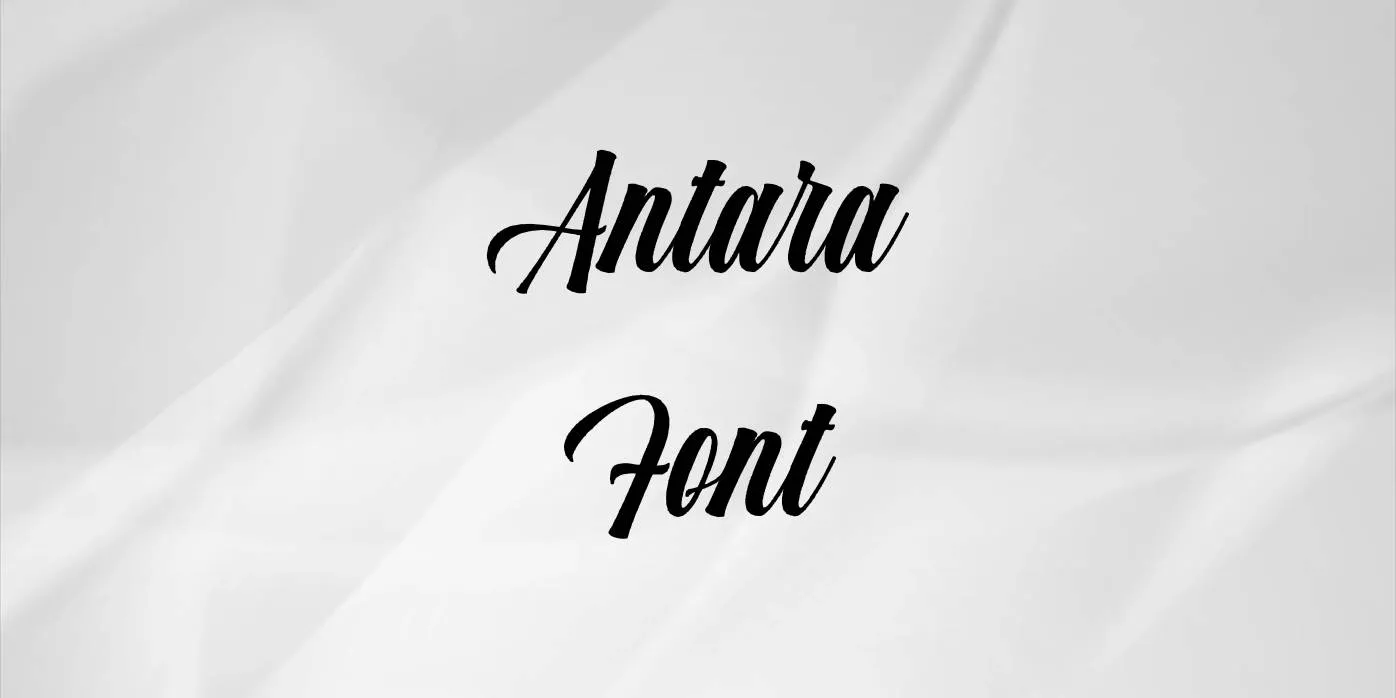 Antara Font Free Download