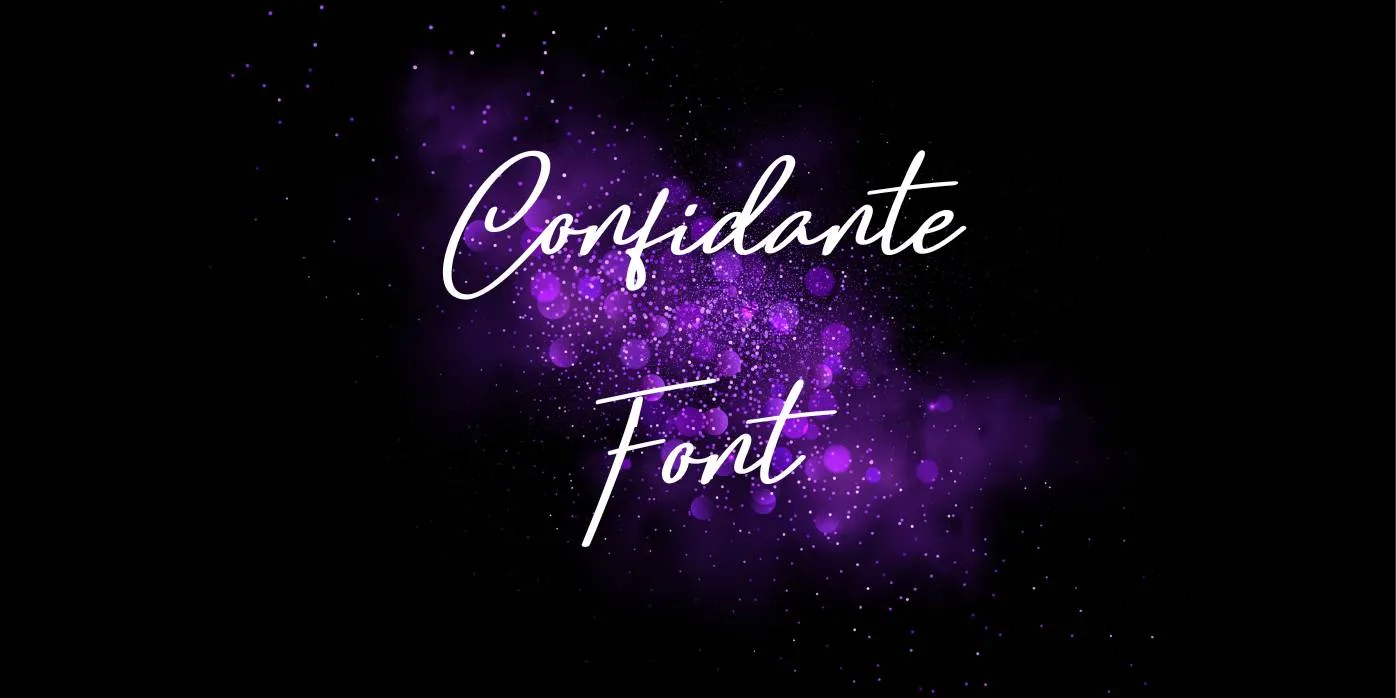 Confidante Font Free Download