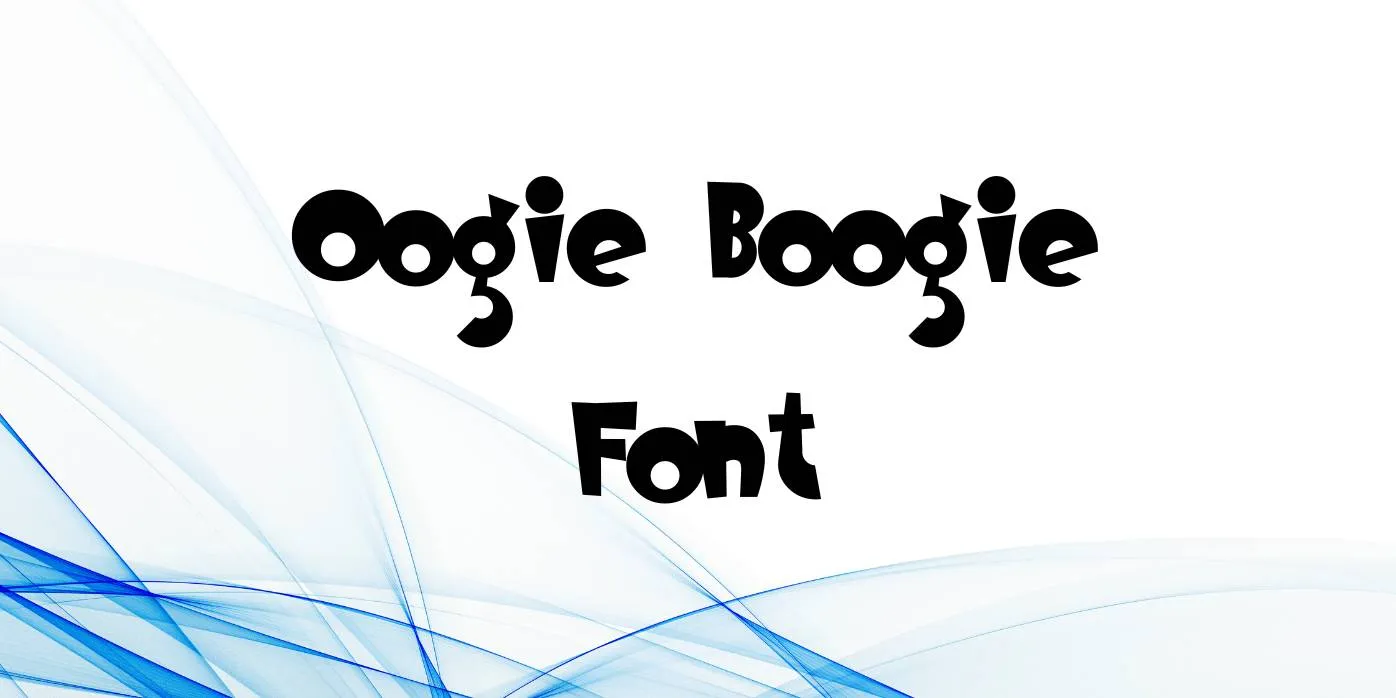 Oogie Boogie Font Free Download