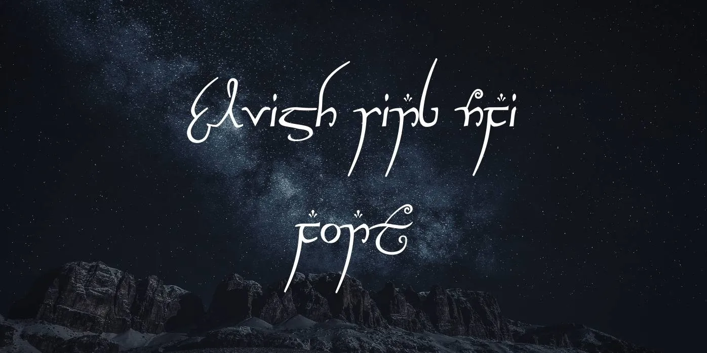 Elvish Ring NFI Font Free Download