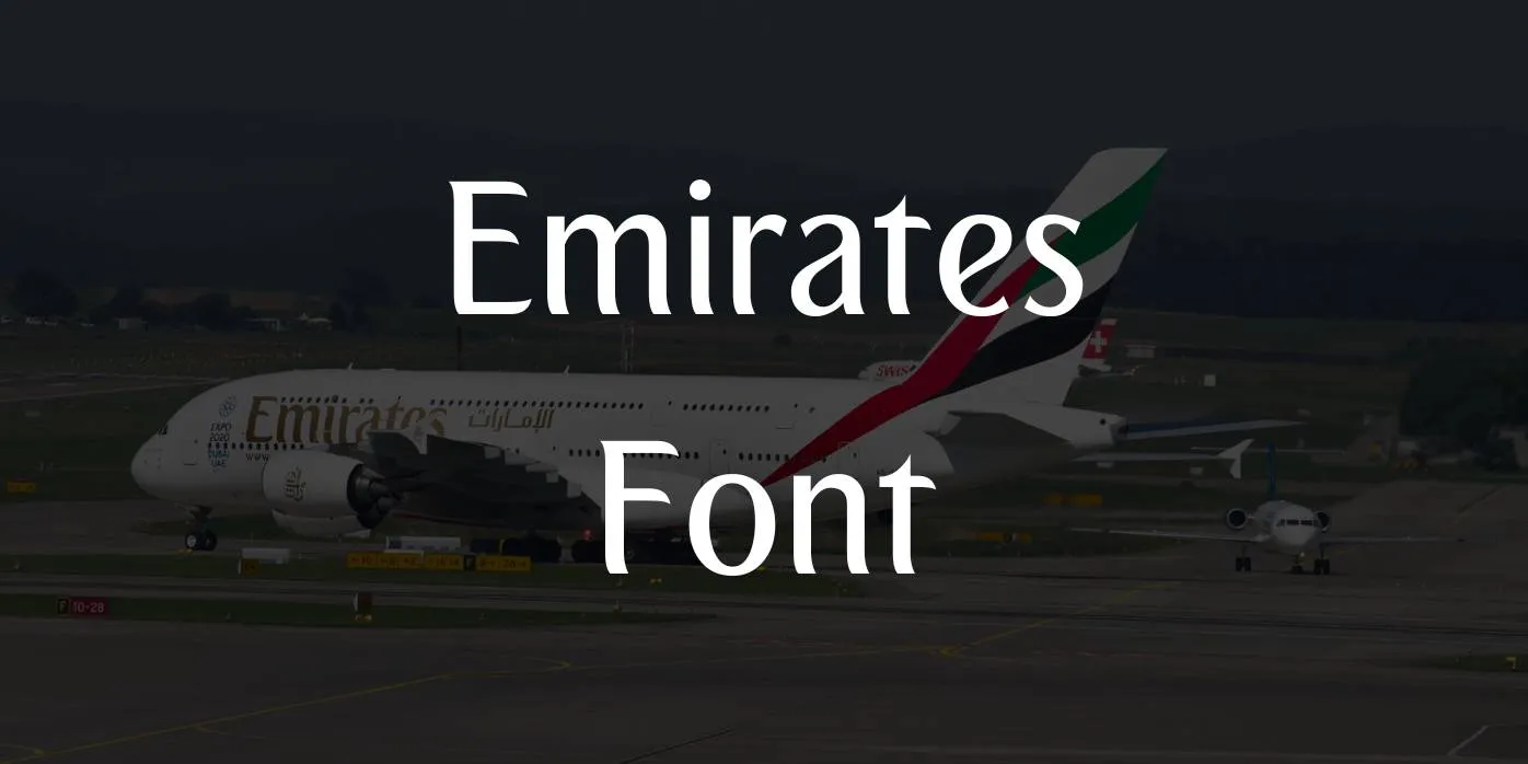 Emirates Font Free Download