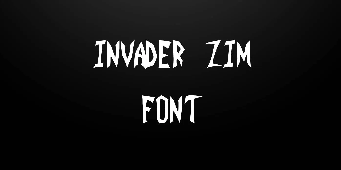 Invader Zim Font Free Download