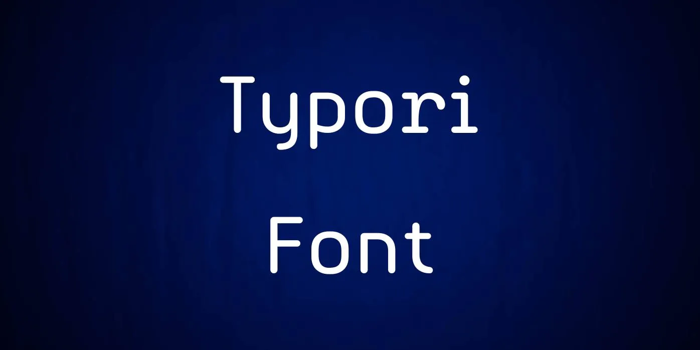 Typori Font Free Download