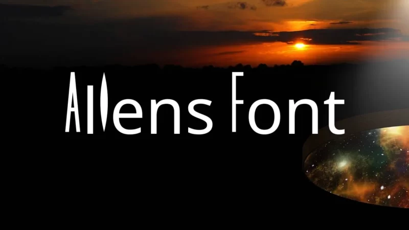 Aliens Font Free Download