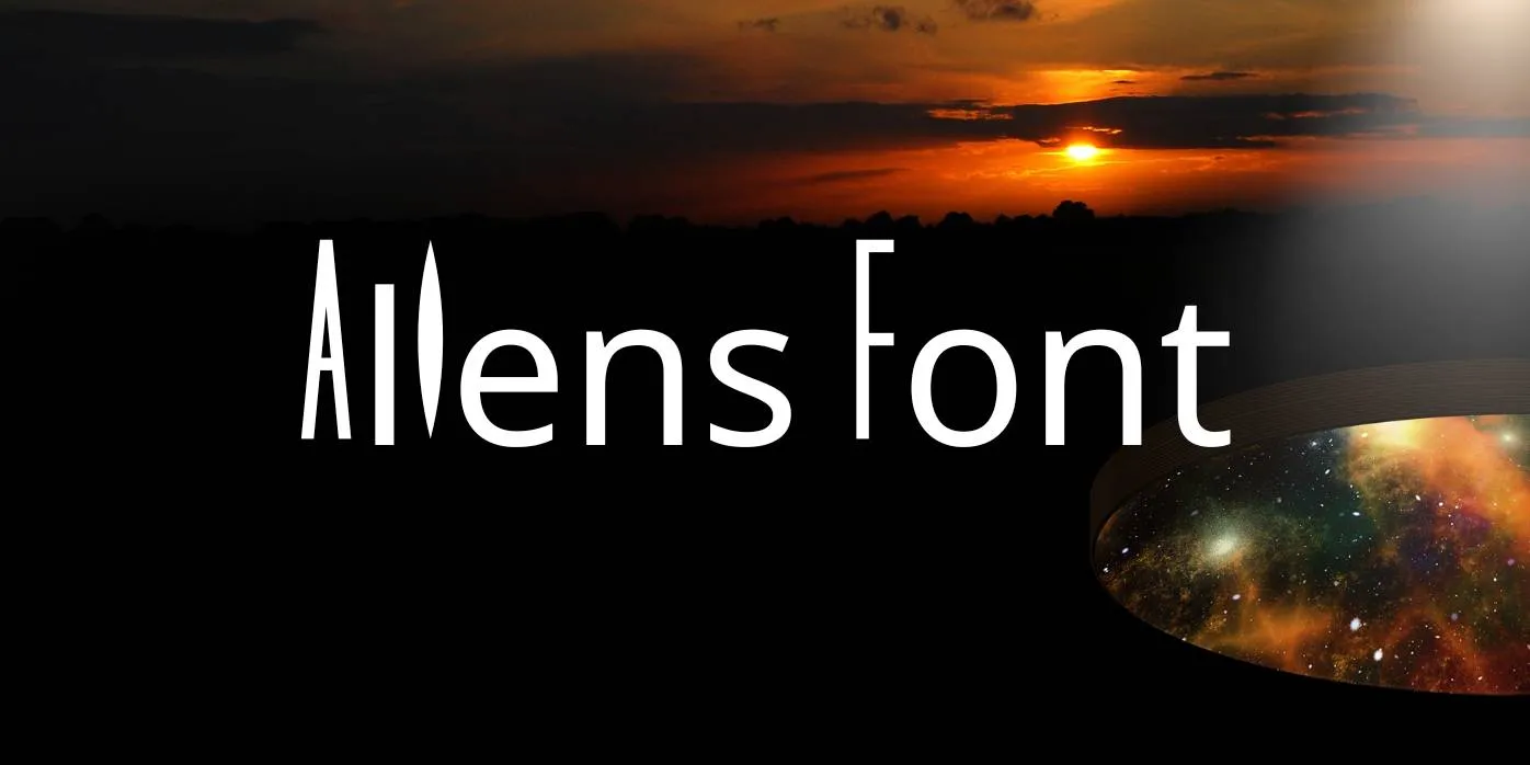 Aliens Font Free Download