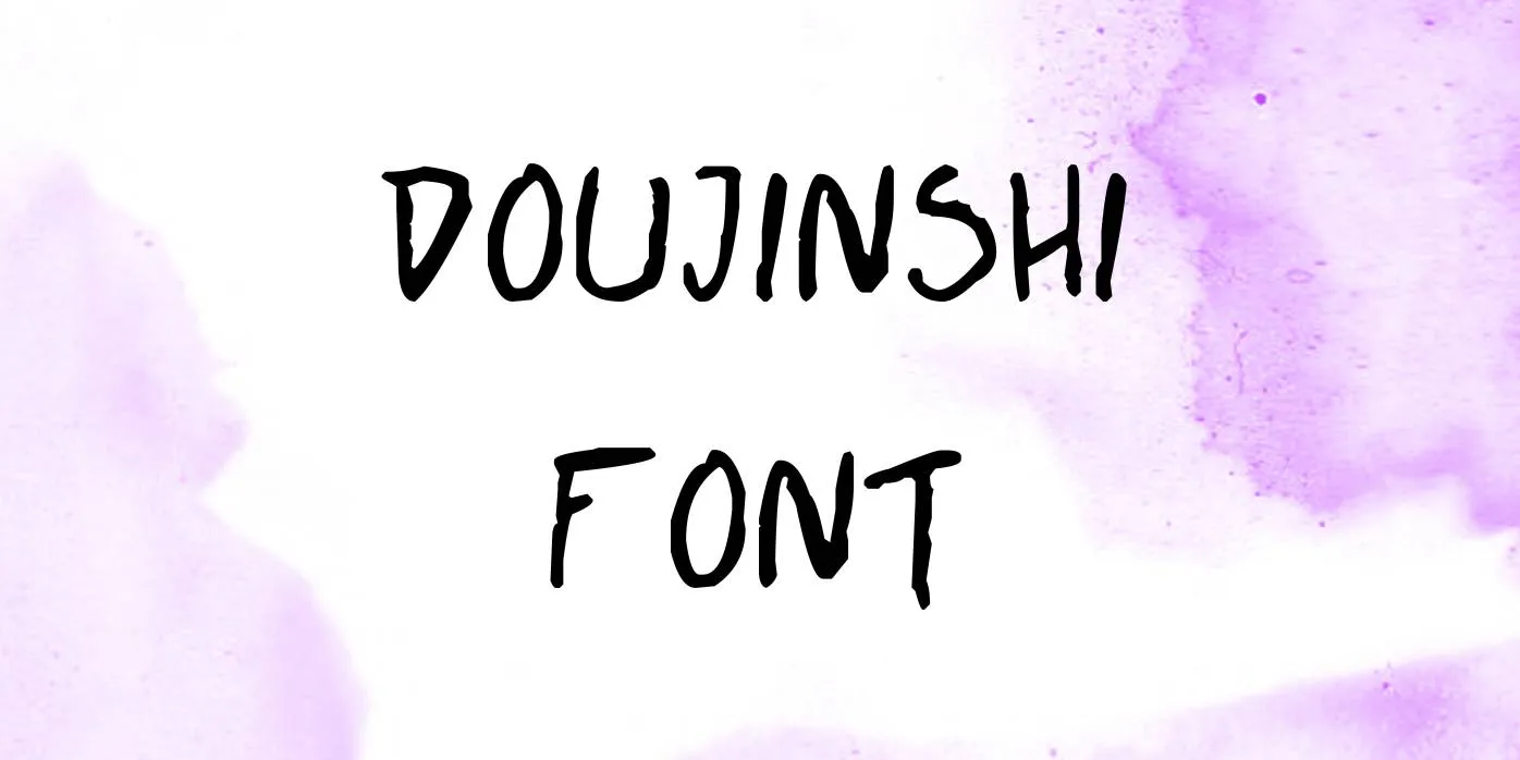 Doujinshi Font Free Download