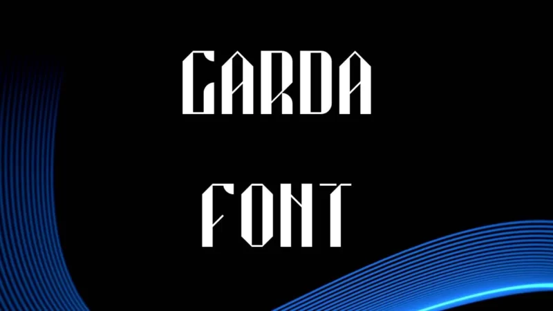 Garda Font Free Download