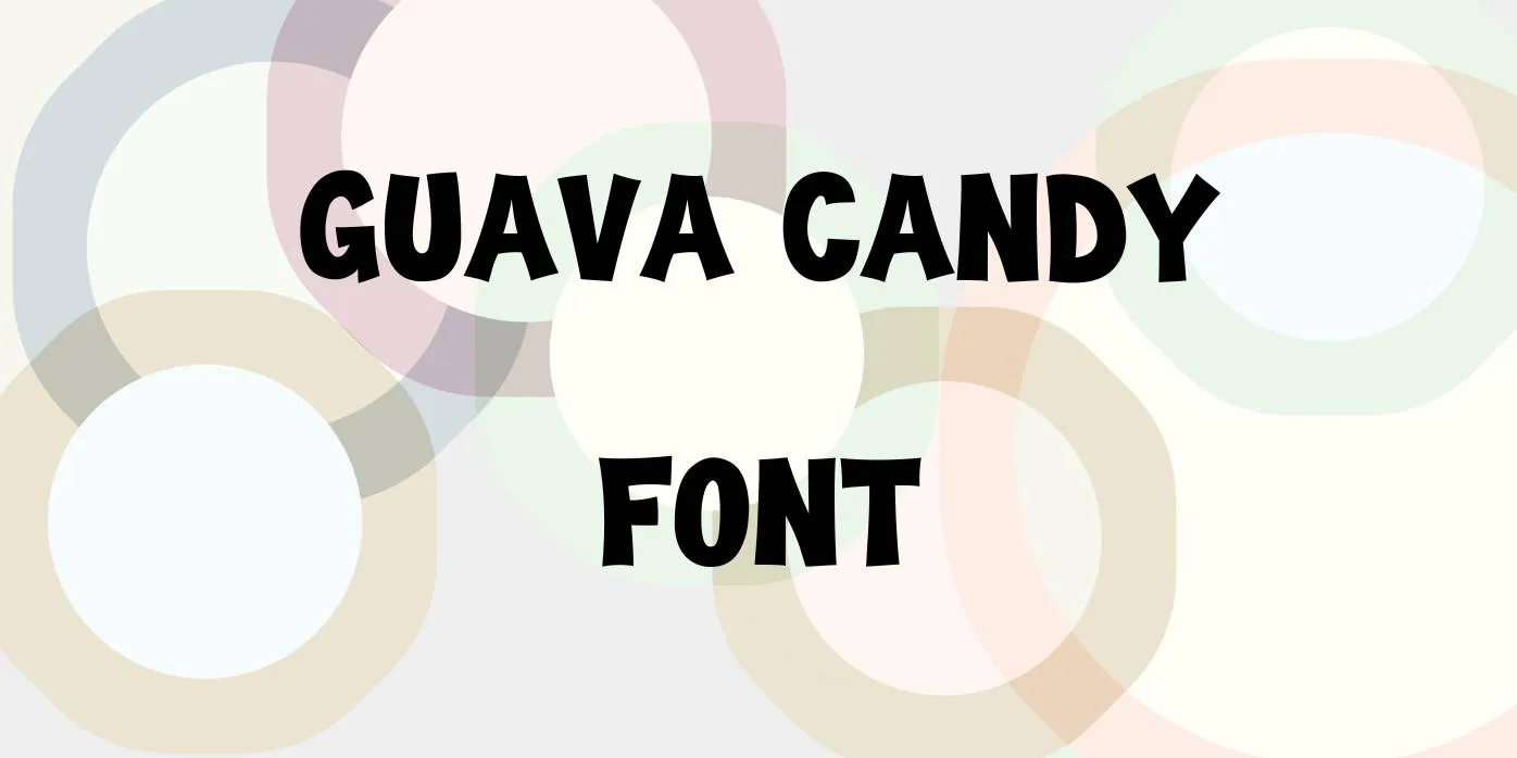 Guava Candy Font Free Download