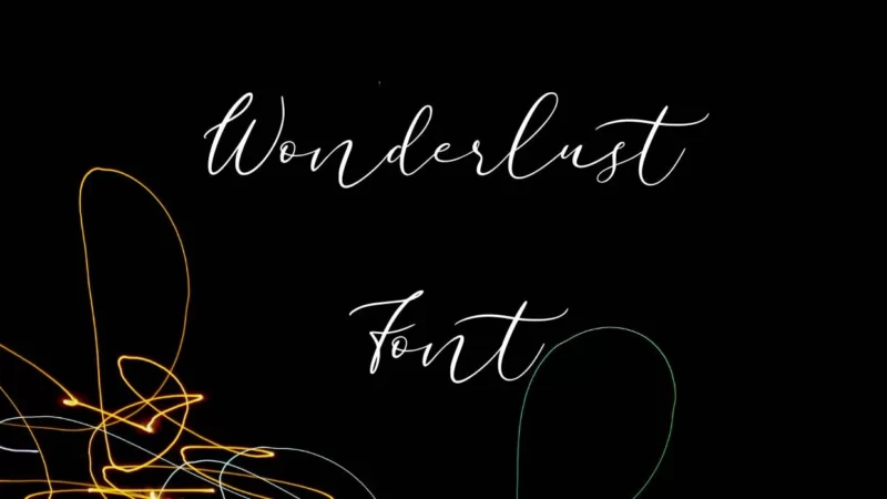 Wonderlust Font Free Download