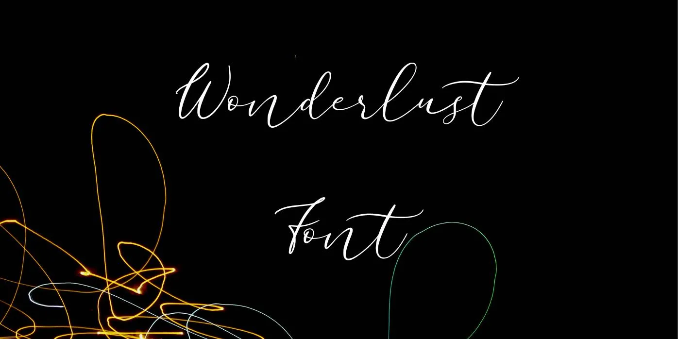 Wonderlust Font Free Download