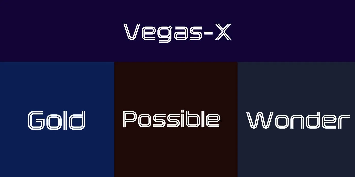 Vegas-x Font