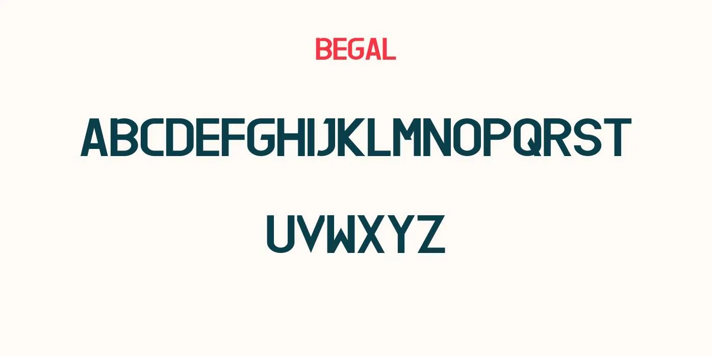 Begal Font