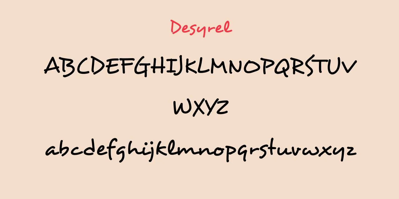 Desyrel Font