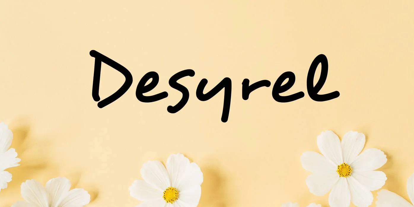 Desyrel Font Free Download