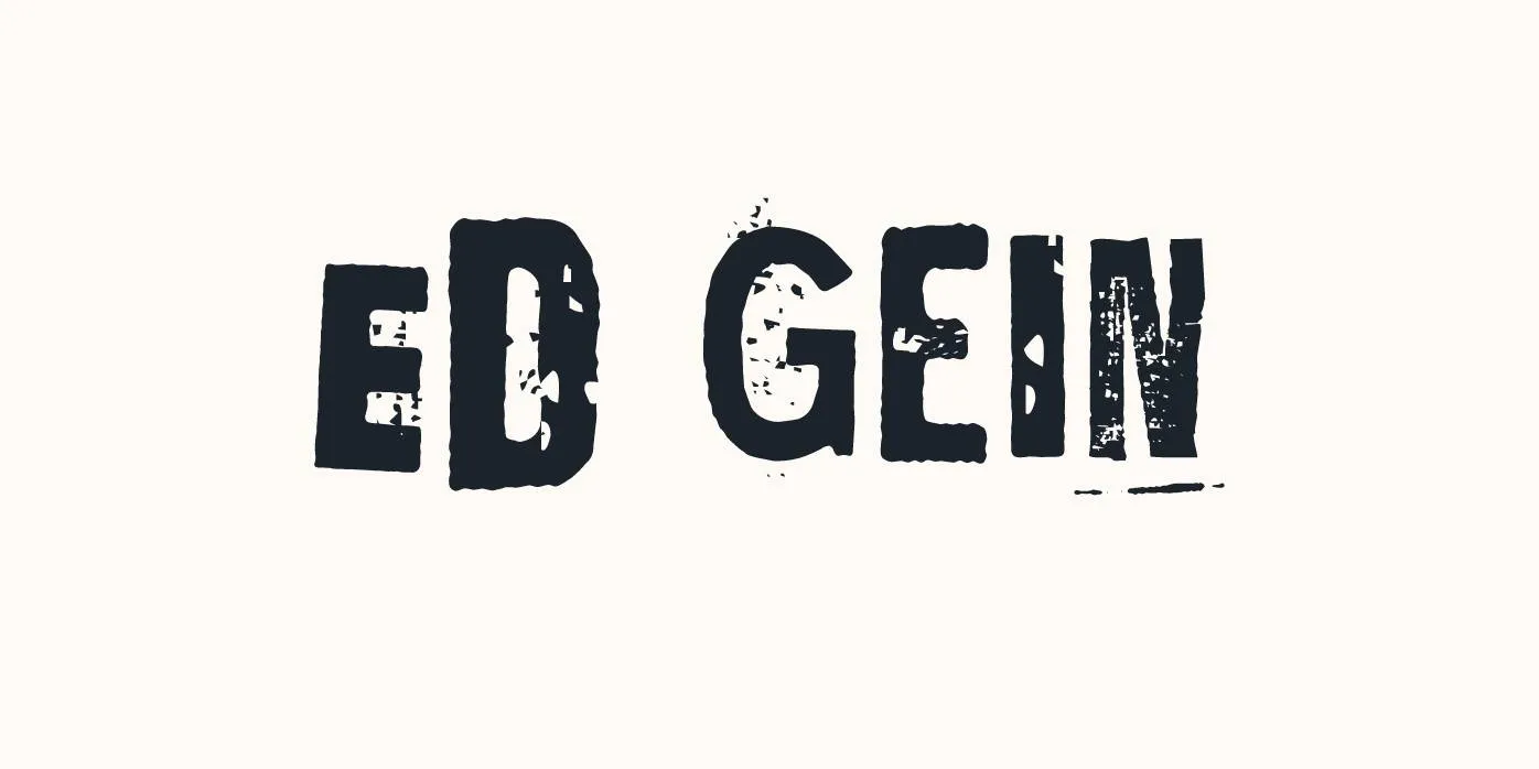 Ed Gein Font Free Download