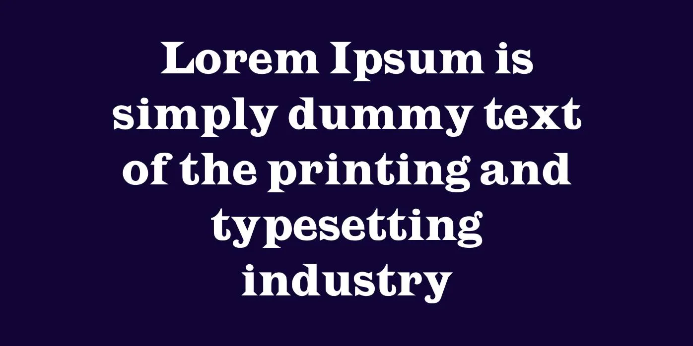 Latin Font