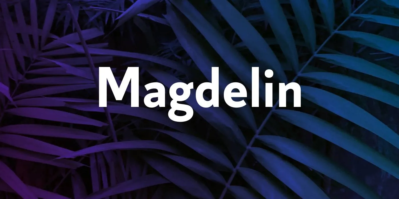 Magdelin Font Free Download