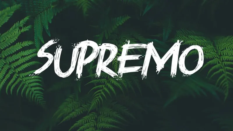 Supremo Font Free Download