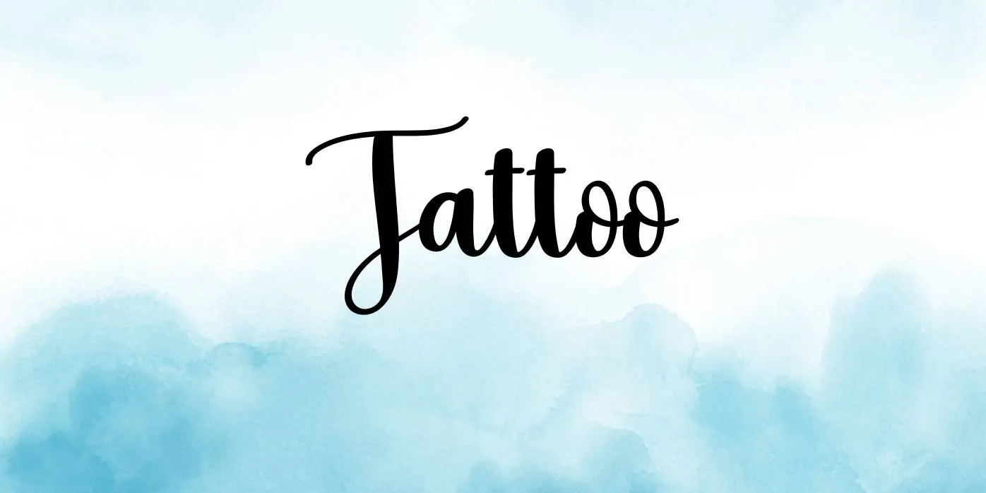 Tattoo Font Free Download