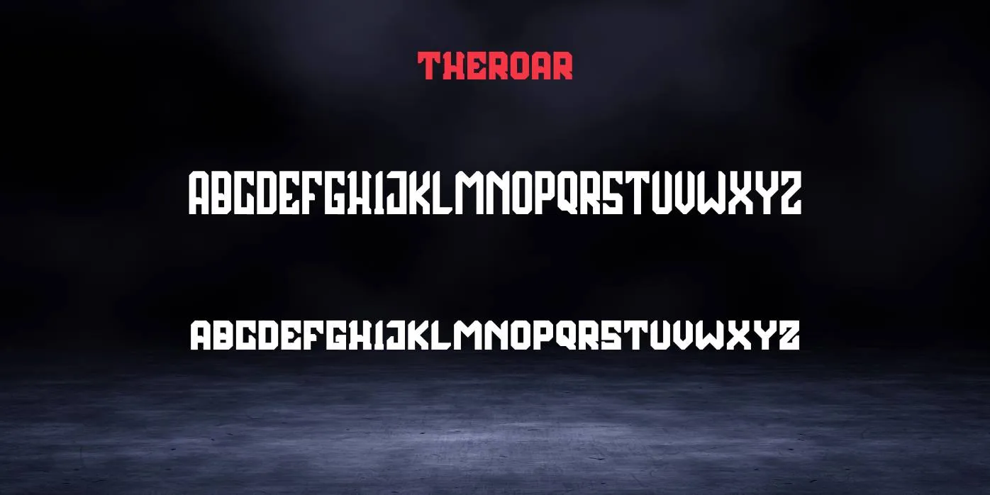 Theroar Font