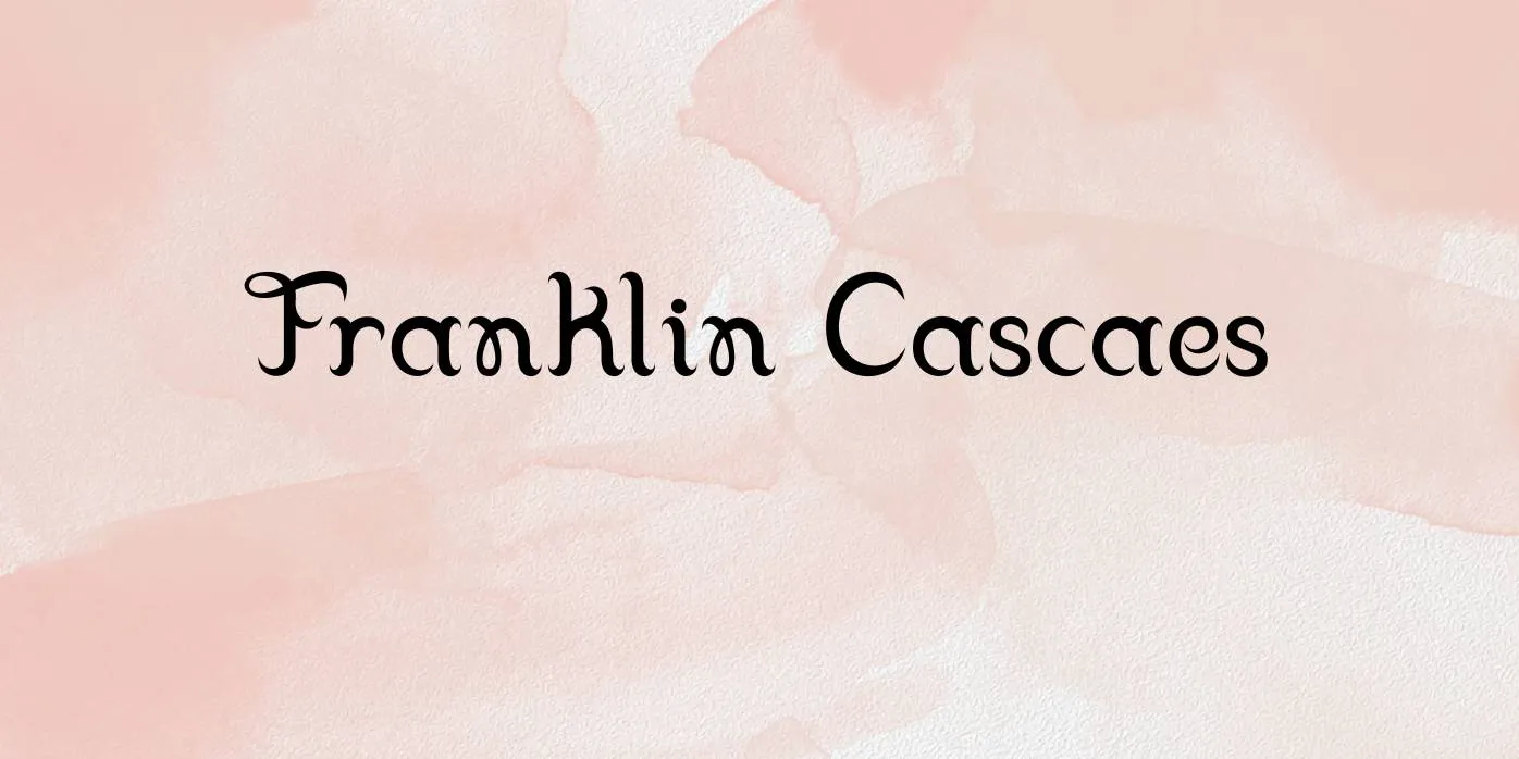 Franklin Cascaes Font Free Download