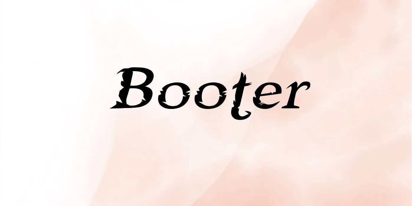 Booter Font Free Download