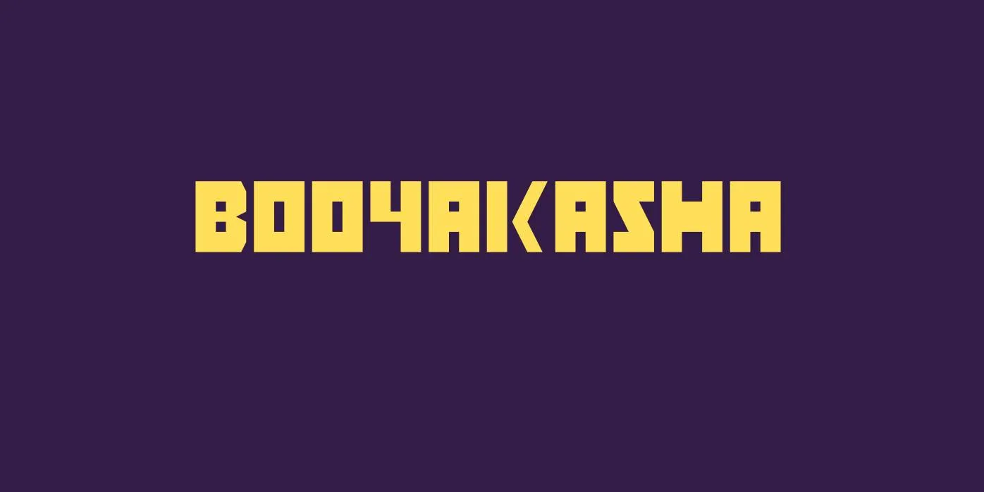 Booyakasha Font Free Download