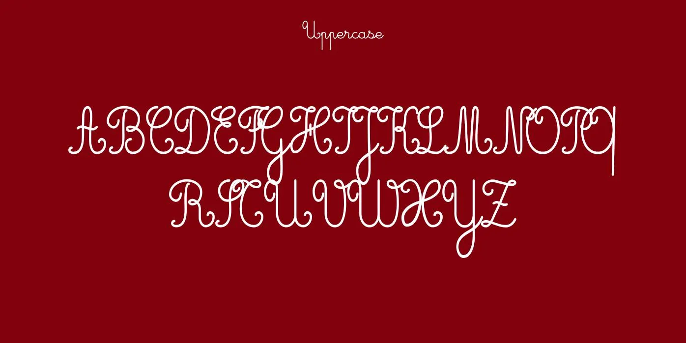 Cursive Font