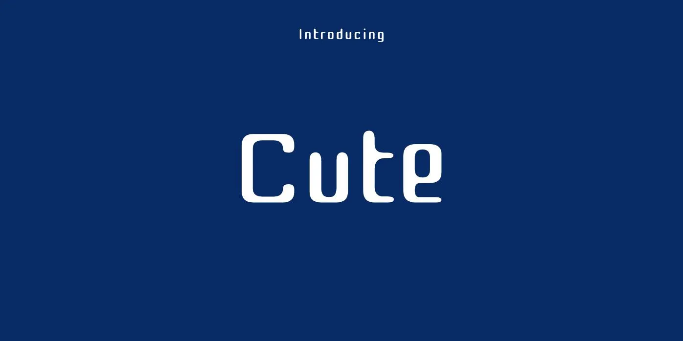 Cute Font Free Download