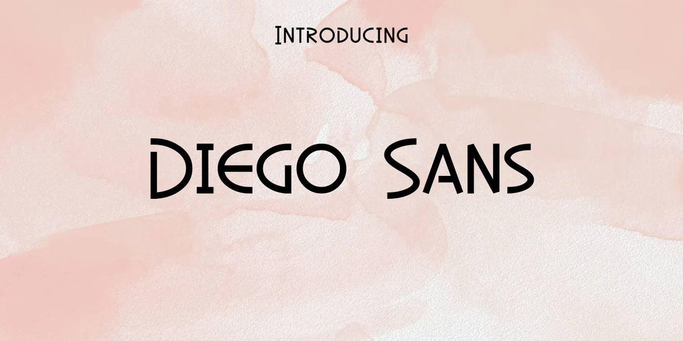 Diego Sans Font Free Download