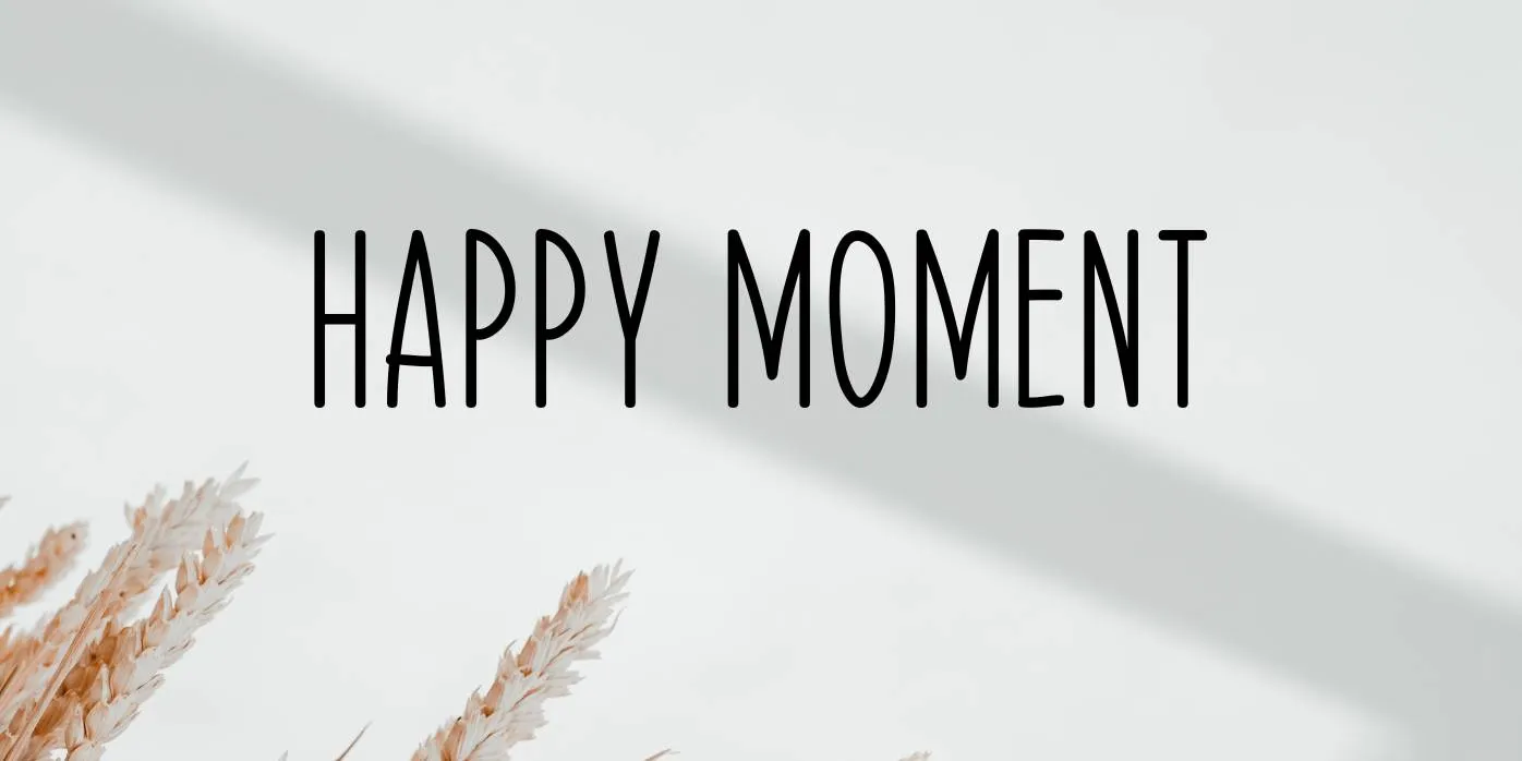 Happy Moment Font Free Download